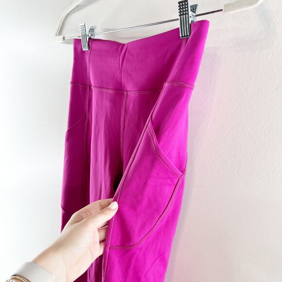 Lululemon Invigorate High-Rise Tight Leggings 28" Ripened Raspberry Pink 4 - Picture 7 of 9